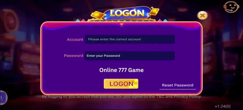 Online 777 Game