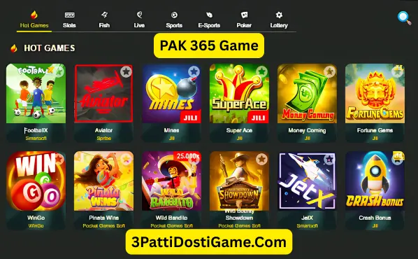 PAK 365 Game