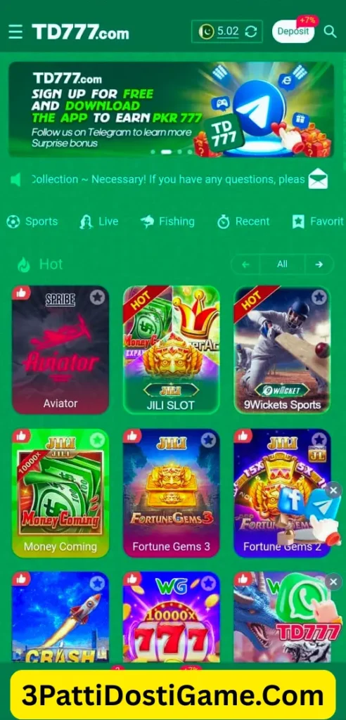 TD777 Game